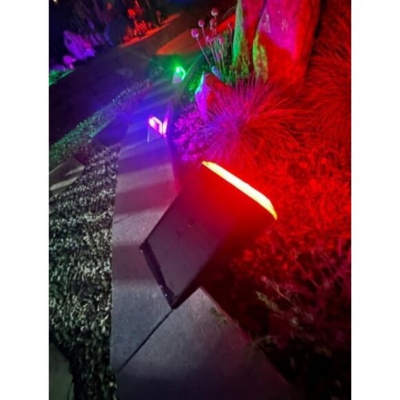 Color Changing Solar Spot Lights Outdoor, 9 Lighting Modes Colored Solar Lights - Picture 4 of 4
